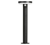 4lite Antheia Solar Outdoor Bollard Light (Anthracite) 260lm Motion Sensored IP54 Rated Exterior Garden Light - 4L2/6015-4Yr Guarantee