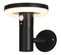 4lite Antheia Solar Outdoor Wall Light (Anthracite) 250lm Motion Sensored LED IP54 Rated Exterior Wall Lamp - 4L2/6012-4Yr Guarantee