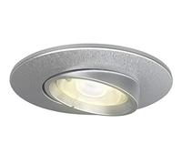 4lite Fire-Rated Indoor Downlight (Satin White) Adjustable IP20 Rated Dimmable Spotlight Supplied with a 2200k - 6500k 345lm Smart GU10 Bulb - 4L1/2218-4yr Guarantee