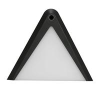 4lite Hampton Triangle Display Cabinet Lights (Black) Pack of 1 Cool White 200lm Under-Shelf Lights with Touch-Free, Sensor-Controlled on/Off - 4L1/1303/4