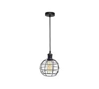 4lite WiZ Connected Smart LED Pendant with Pear Cage & ST64 Amber Lamp