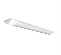 4lite Indoor Batten (White) 3400lm 4ft Daylight IP20 Rated Twin LED Integrated 30W Strip Light - 4L3/2014-4Yr Guarantee