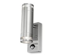 4lite Marinus Outdoor Up Down Wall Light (Stainless Steel) Rust Free IP44 Rated Motion Sensor Exterior Wall Lamp - 4L2/2306-4Yr Guarantee