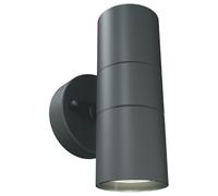 4lite Marinus Sleek Outdoor Up Down Wall Light (Anthracite) Rust Free IP44 Rated Exterior Wall Lamp - 4L2/2310-4Yr Guarantee