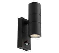 4lite Marinus Sleek Outdoor Up Down Wall Light (Anthracite) Rust Free IP44 Rated Motion Sensor Exterior Wall Lamp - 4L2/2311-4Yr Guarantee