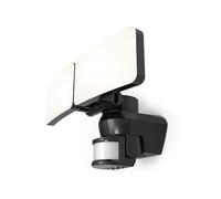 4lite Motion Sensor Floodlight (Black) 1700lm IP65 Rated Compact LED Integrated 20W Flood Light - 4L2/1015-4Yr Guarantee