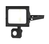 4lite Motion Sensor Floodlight (Black) 2550lm IP65 Rated Compact LED Integrated 30W Flood Light - 4L2/1016-4Yr Guarantee