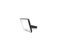 4lite Outdoor Graden/Security LED Floodlight with PIR Sensor IP65 10w 885lm Die-Cast Black - Cool White