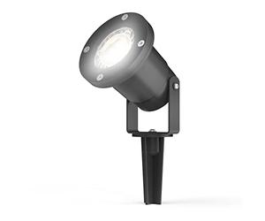 4lite Outdoor Spike Light (Graphite) IP65 Rated Garden Single Spot Light - 4L2/2000-4Yr Guarantee
