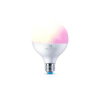 4lite WiZ Connected LED Smart Bulb G95 WiFi & Bluetooth ES (E27) Colour Changing, Tuneable White & Dimmable
