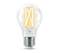 4Lite Smart 'Smart Wiz' Connected LED Bulb Clear Filament A60 E27 Screw Fitting in White 4Lite Smart White