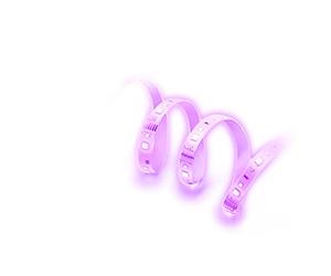 4lite Smart WiZ Connected LED Strip Light Extension (1m) Colour Changing Dimmable 1000lm Tuneable White LED Tape, Wi-Fi/Bluetooth Controlled - 4l1/8027