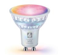 4lite Smart GU10 LED Bulb (5W) Colour Changing Dimmable 350Lm 2200-6500K Tuneable White, Wi-Fi/Bluetooth Controlled - 4L1/8052