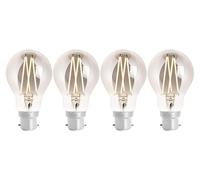 4lite WiZ Connected A60 Smoky White WiFi LED Smart Bulb - B22 Bayonet Cap, 4 Pack
