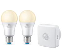 4lite WiZ Connected A60 Warm White WiFi LED Smart Bulb with PIR Sensor