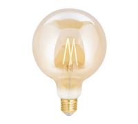 4lite WiZ Connected G125 LED Smart Filament Bulb Amber WiFi E27