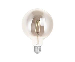 4lite WiZ Connected G125 Smoky White WiFi LED Smart Bulb - E27 Large Screw