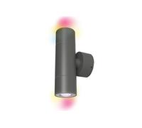 4Lite Wiz Connected Led Up & Down Light Ip54 Gu10 Colour And Tuneable White Wifi Bluetooth