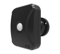 4lite Smart PIR Motion Sensor (Black) Battery Operated IP65 Rated Motion Detector Compatible with WiZ with a 3m Sensor Range - 4l1/8037-4Yr Guarantee