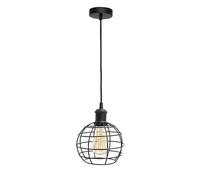 4lite WiZ Connected Smart LED Pendant with Bird Cage & ST64 Amber Lamp