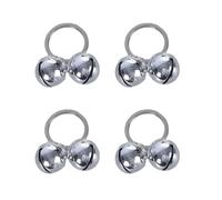 4lots Keychains Hanging Buckles Collar Bells Training Clatter Collar For Small Media Large Pet Durability Pet
