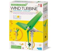 4M 403378 Build Your Own Wind Turbine | Rotor Blades Included, Renewable Energy Engineering Toy, Educational Gift for Kids, Boys & Girls, Age 5+