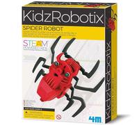 4M 403392 Kidz Robotix-Spider Robot, Red/Black