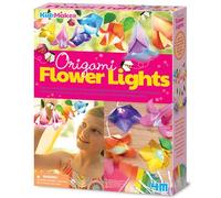 4M 404725 Origami Flower Lights Craft Kit, Multi-Colour