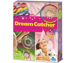 4M 404732 Make Your Own Dream Catcher | Bedroom Decor Craft Set, Creative DIY Art Activity Toy, Fun Gift for Girls & Boys, Screen-Free Play, Age 5+