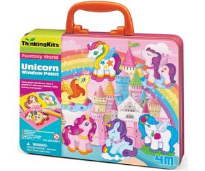 4M 404735 Thinking Kits Unicorn Window Paints, 1 Count (Pack of 1)