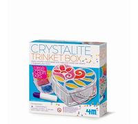 4M 404768 Little Craft Crystalite Trinket Box, Multi Colour