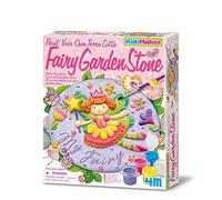 4M - 404779 - Paint Your Own - Fairy Garden Stone, Multi Colour