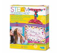 4M 404909 STEAM Motorised Zipline Messenger, Multi