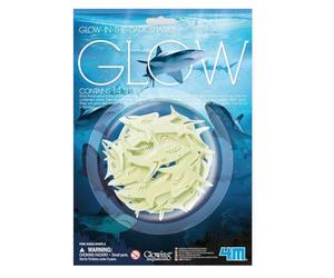 4M 405940 Glow Sharks, Multi Colour
