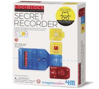 4M - 406808 - Logiblocs - Secret Recorder,White