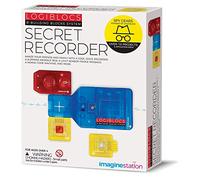 4M - 406808 - Logiblocs - Secret Recorder,White