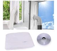 4M Airlock Portable AC Window Seal Kit For Mobile Air Conditioner Unit