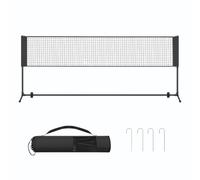 4m Badminton Tennis Net, Black