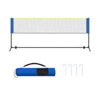 4m Badminton Tennis Net, Blue + Yellow