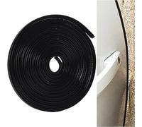 4M Car Door Edge Protector Black Car Door Protector Edges Anti-Collision Protect for Most Cars Trim for Mental Edges Boat, Grip Range 1.0mm to 2.5mm