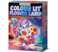 4M Colour Lit Flower Lamp | Paint & Decorate Your Own Night Light
