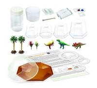 4m Crystal Growing/dino Crystal Terrarium/eu Craft Kit Clear