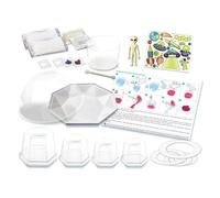 4m Crystal Growing/outer Space Crystal Terrarium/eu Craft Kit Clear