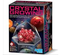4M Crystal Imaginations Crystal Growing Kit Red, for Children ages 10+