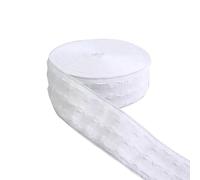 4M Curtain Tape,Curtain Header Heading Tape,White Heading Tape for Pencil Pleat Curtains Detachable Curtain,Width 7.5CM