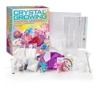 4M Crystal Growing Unicorn Land Terrarium Kit, Grow Your Own STEM Set | Unicorn Chemistry & Geology Experiment with Colourful Crystals, Educational Gift for Girls & Boys, Age 10+