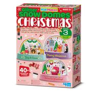 4M Glitter Snow Domes Christmas 3Pcs