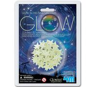 4M Glow-In-The-Dark Mini Stars | 60 Glowing Star Stickers for Wall & Ceiling | Space & Galaxy Bedroom, Nursery & Playroom Decor | Easy Adhesive Night Sky Decoration Gift for Kids & Children