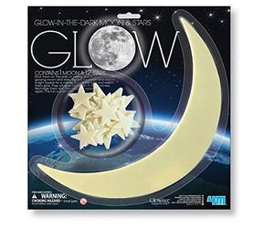 4M Glow In The Dark Large Moon and Stars