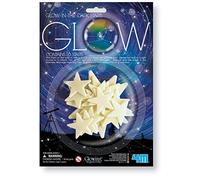 4M Glow in the Dark Stars, 16 Multi-Sized Stickers, Kids Bedroom Decor